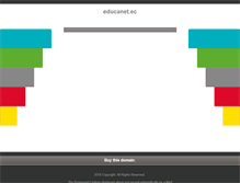 Tablet Screenshot of educanet.ec